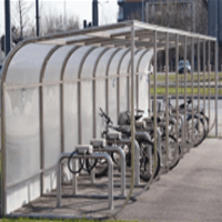 Kerb Appeal cycle shelters